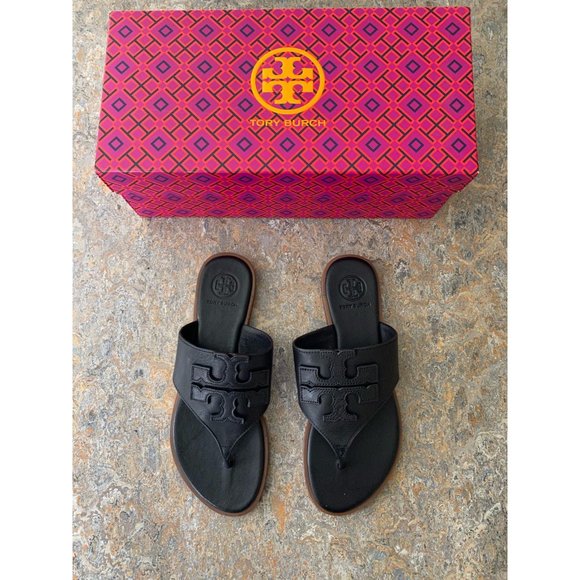Tory Burch Shoes - New Tory Burch Weston Sandals Shoes Black